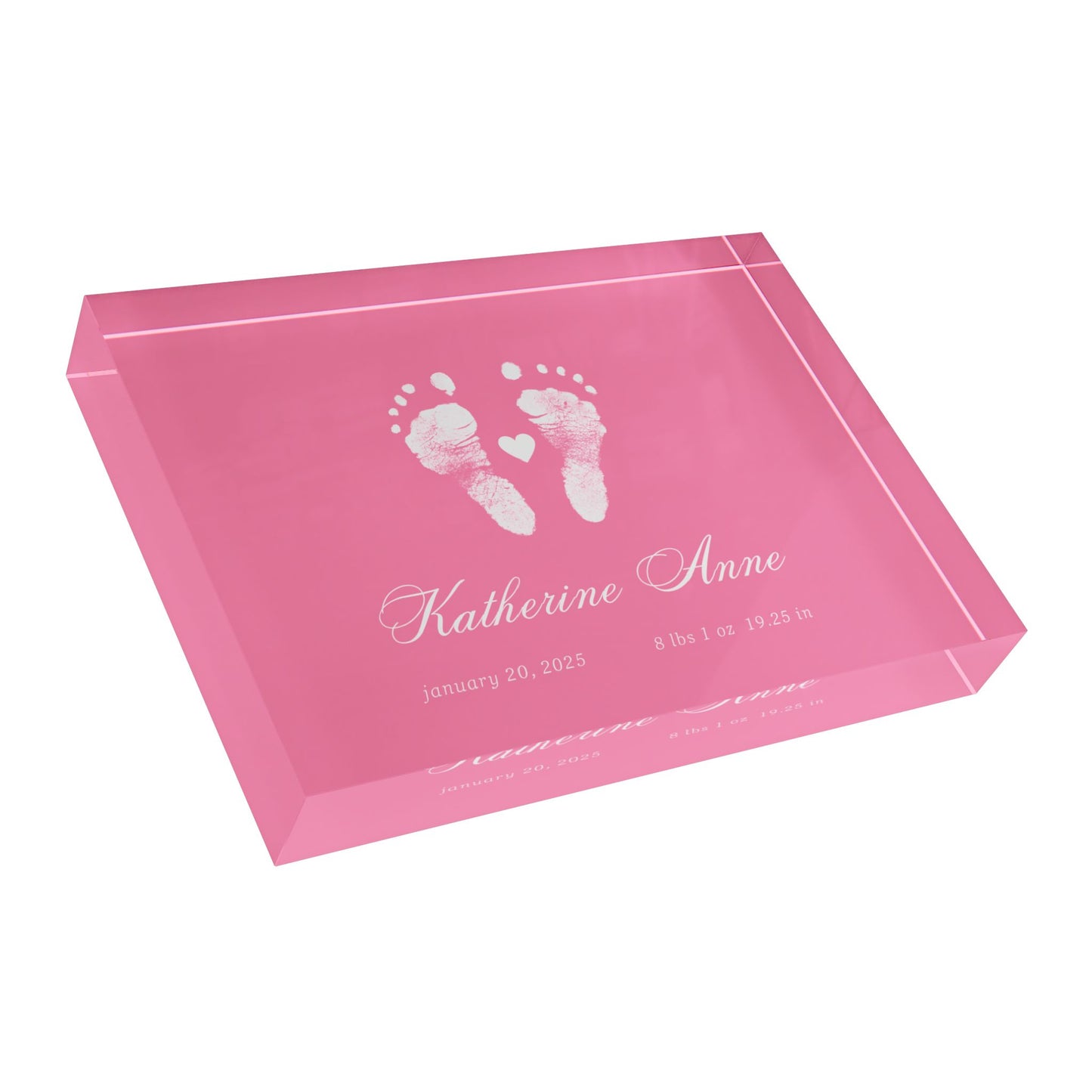 Home Decor Acrylic Block - Classic Solid (7 x 5)