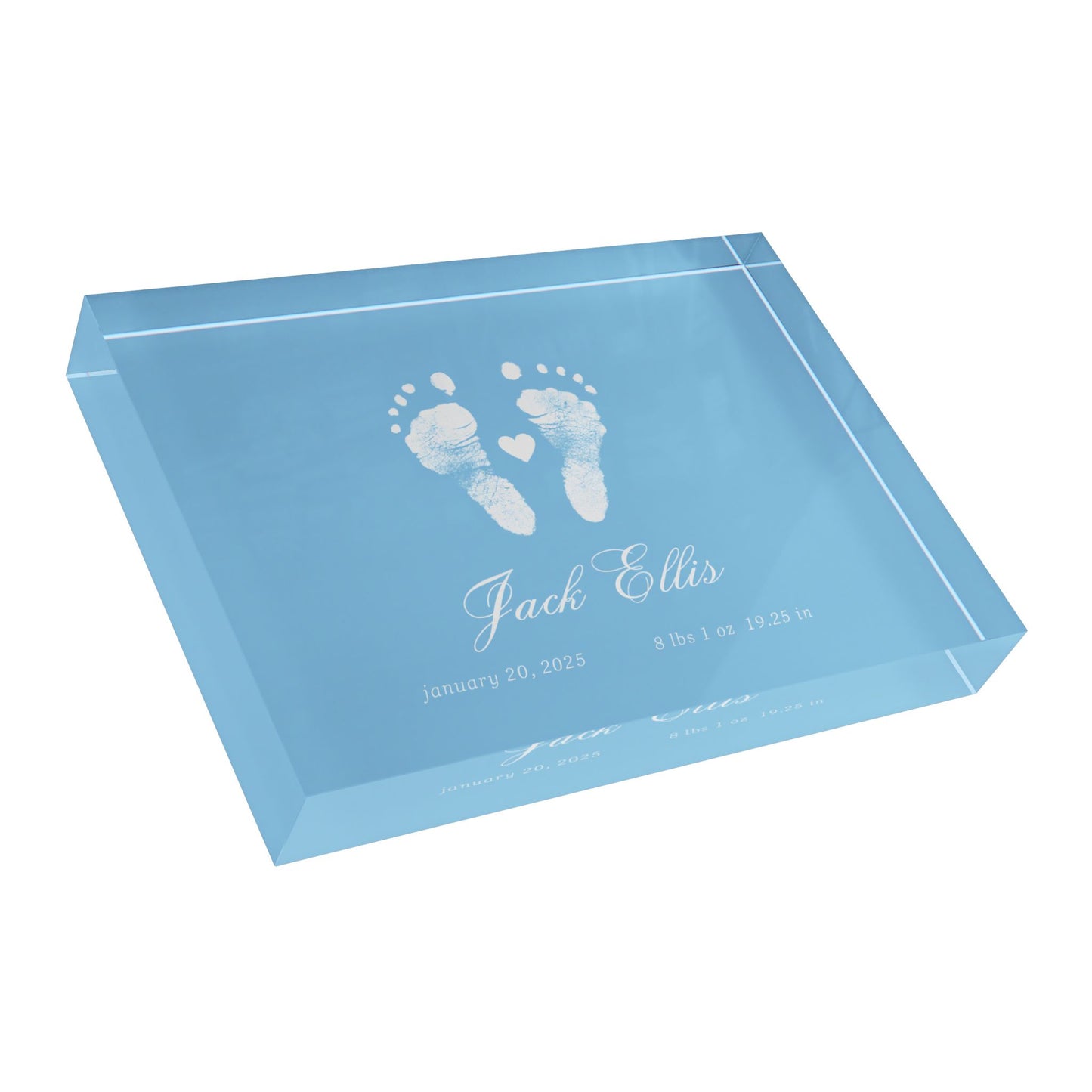 Home Decor Acrylic Block - Classic Solid (7 x 5)