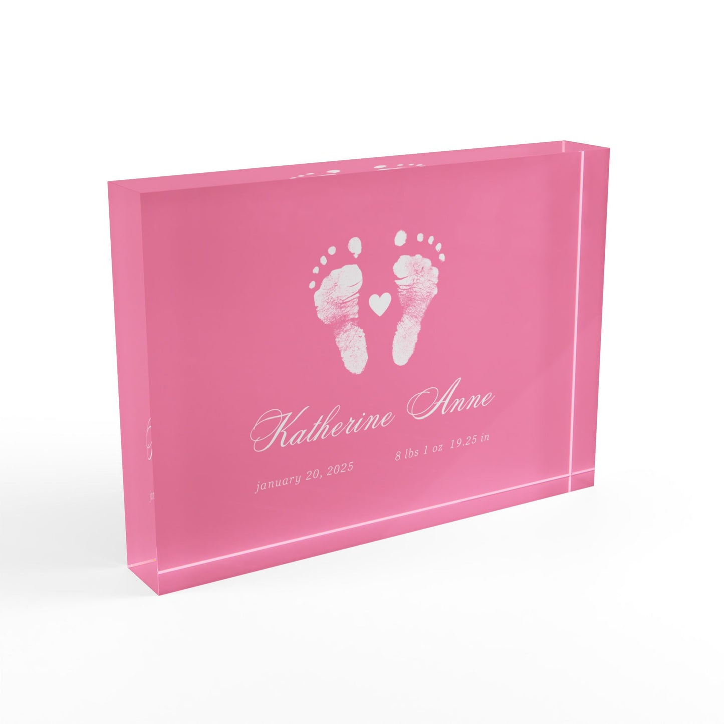 Home Decor Acrylic Block - Classic Solid (7 x 5)