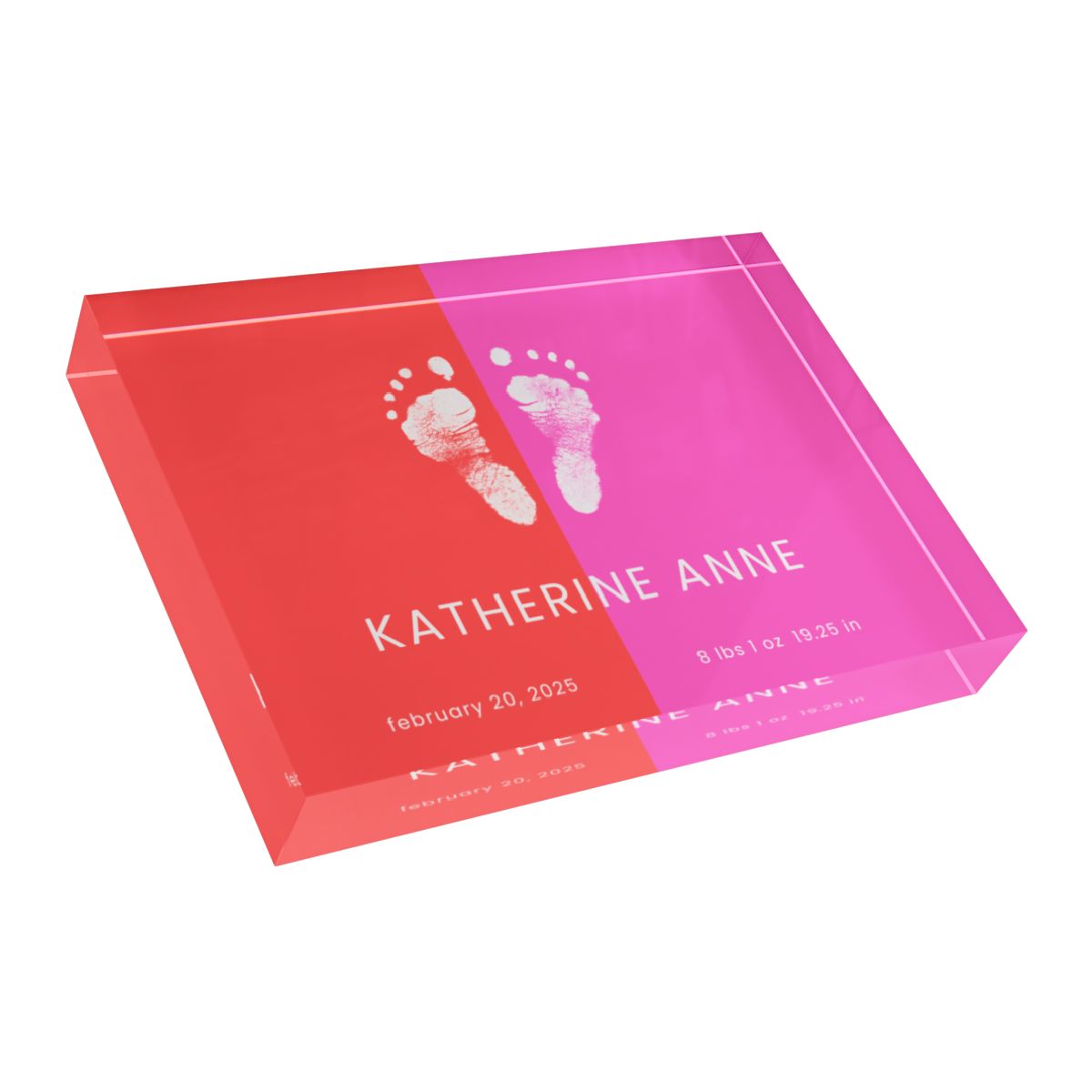 Home Decor Acrylic Block - Color Pop (7 x 5)