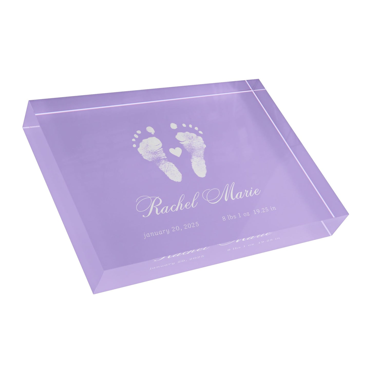 Home Decor Acrylic Block - Classic Solid (7 x 5)