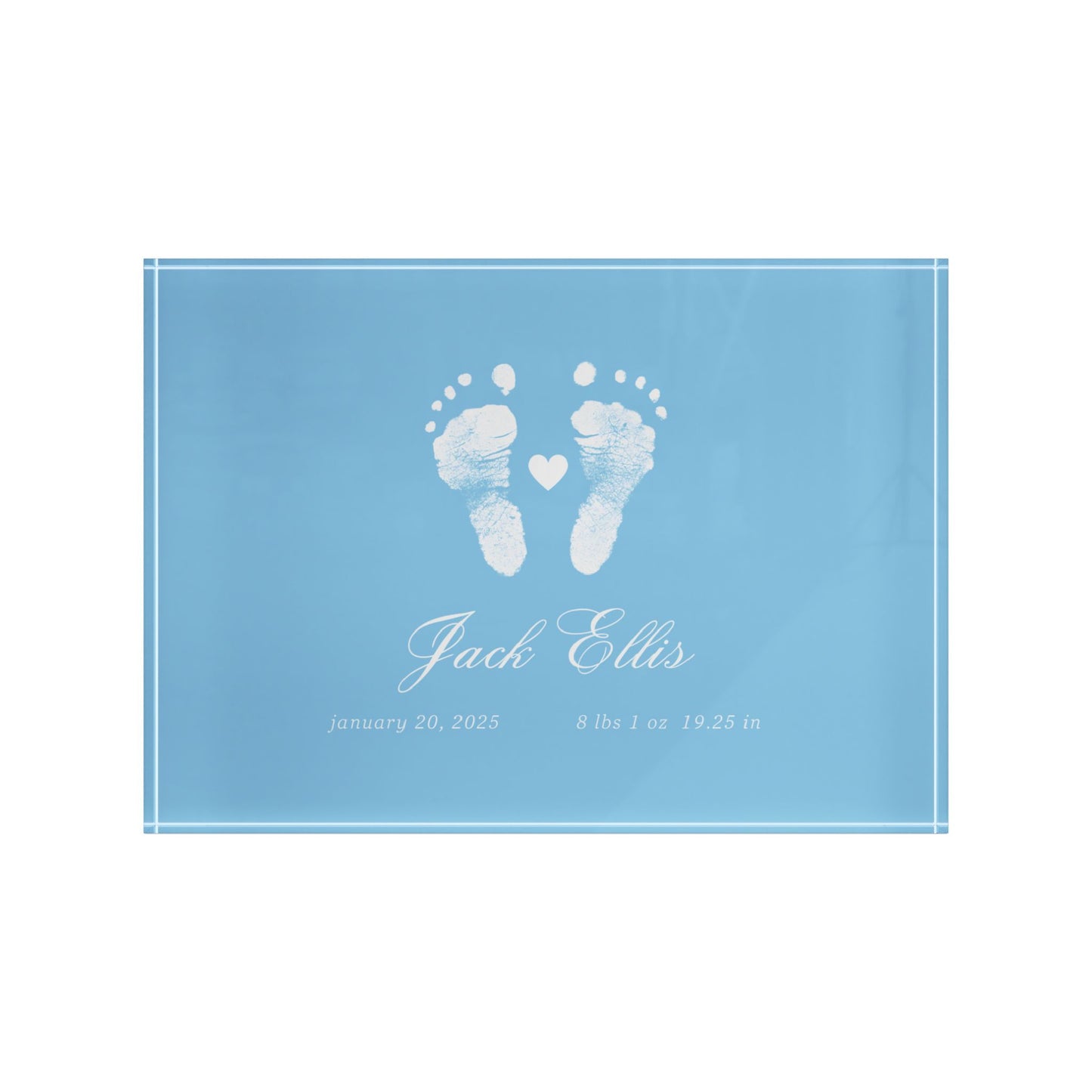 Home Decor Acrylic Block - Classic Solid (7 x 5)