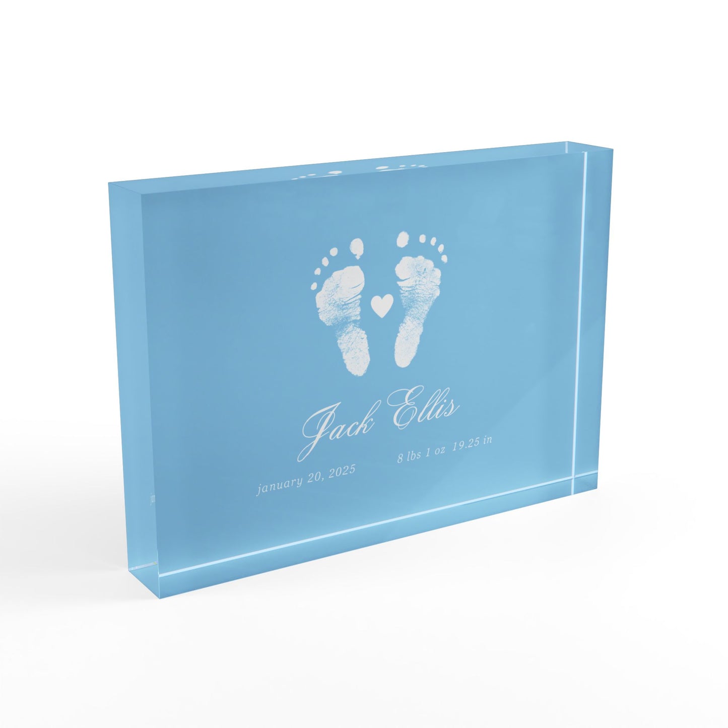 Home Decor Acrylic Block - Classic Solid (7 x 5)