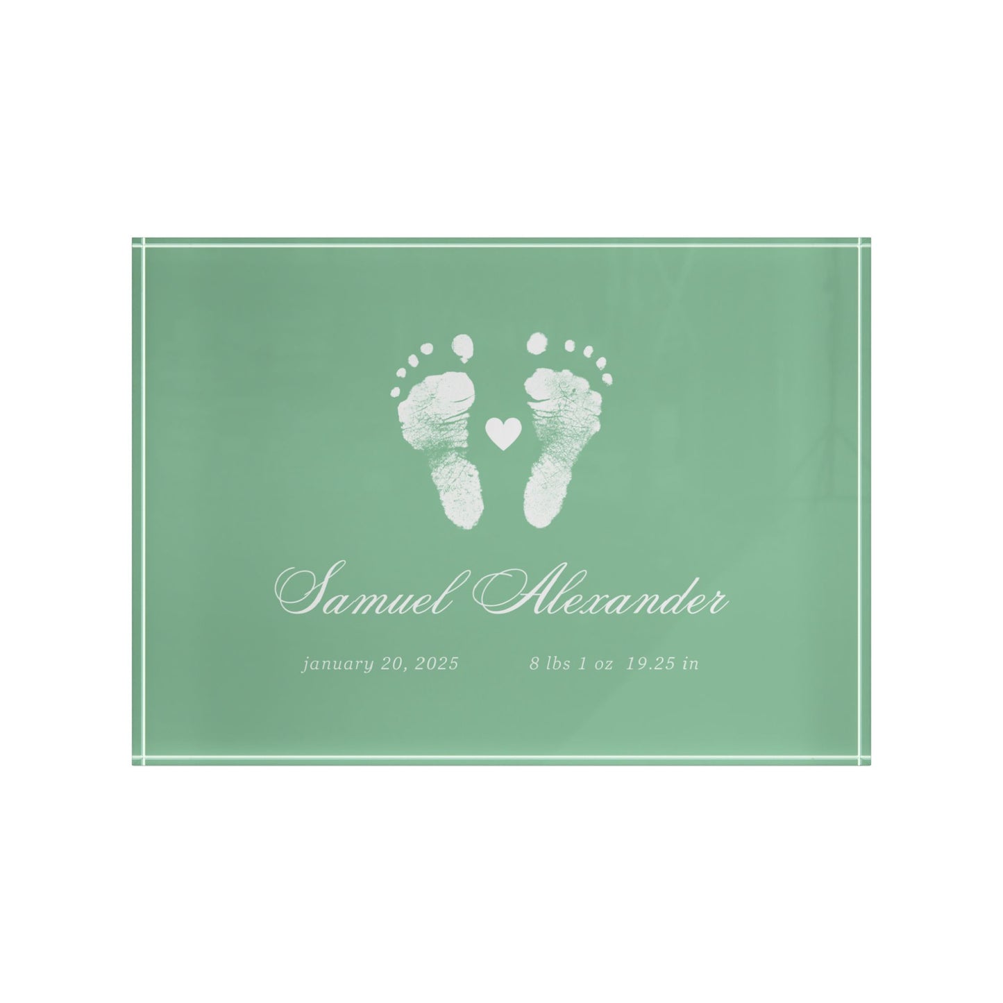 Home Decor Acrylic Block - Classic Solid (7 x 5)