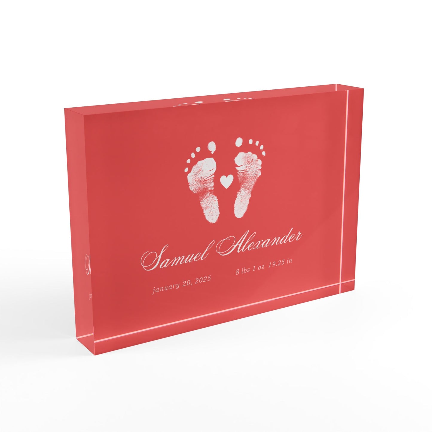 Home Decor Acrylic Block - Classic Solid (7 x 5)
