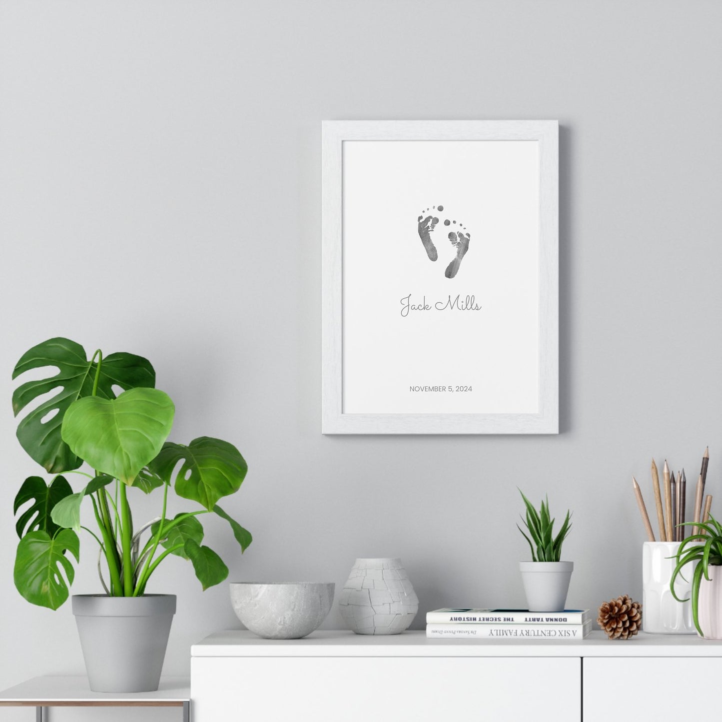 Vertical Framed Poster