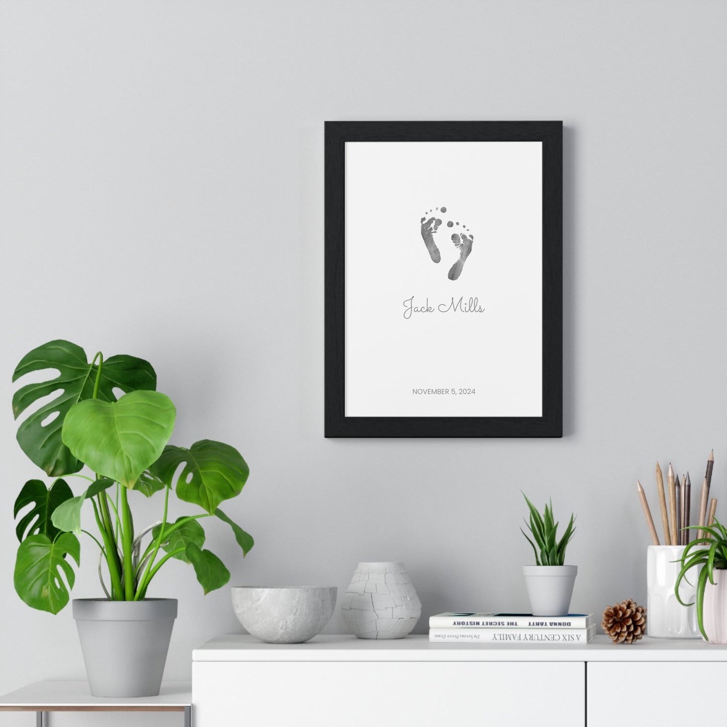 Vertical Framed Poster