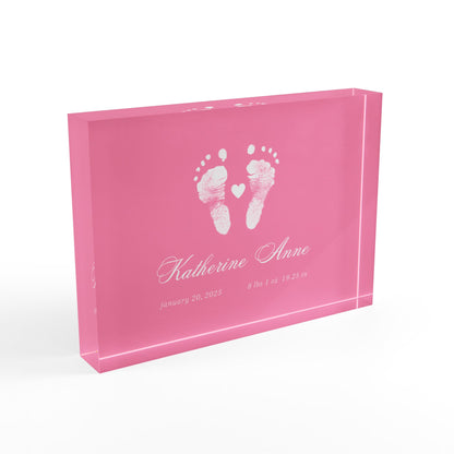 Home Decor Acrylic Block - Classic Solid (7 x 5)