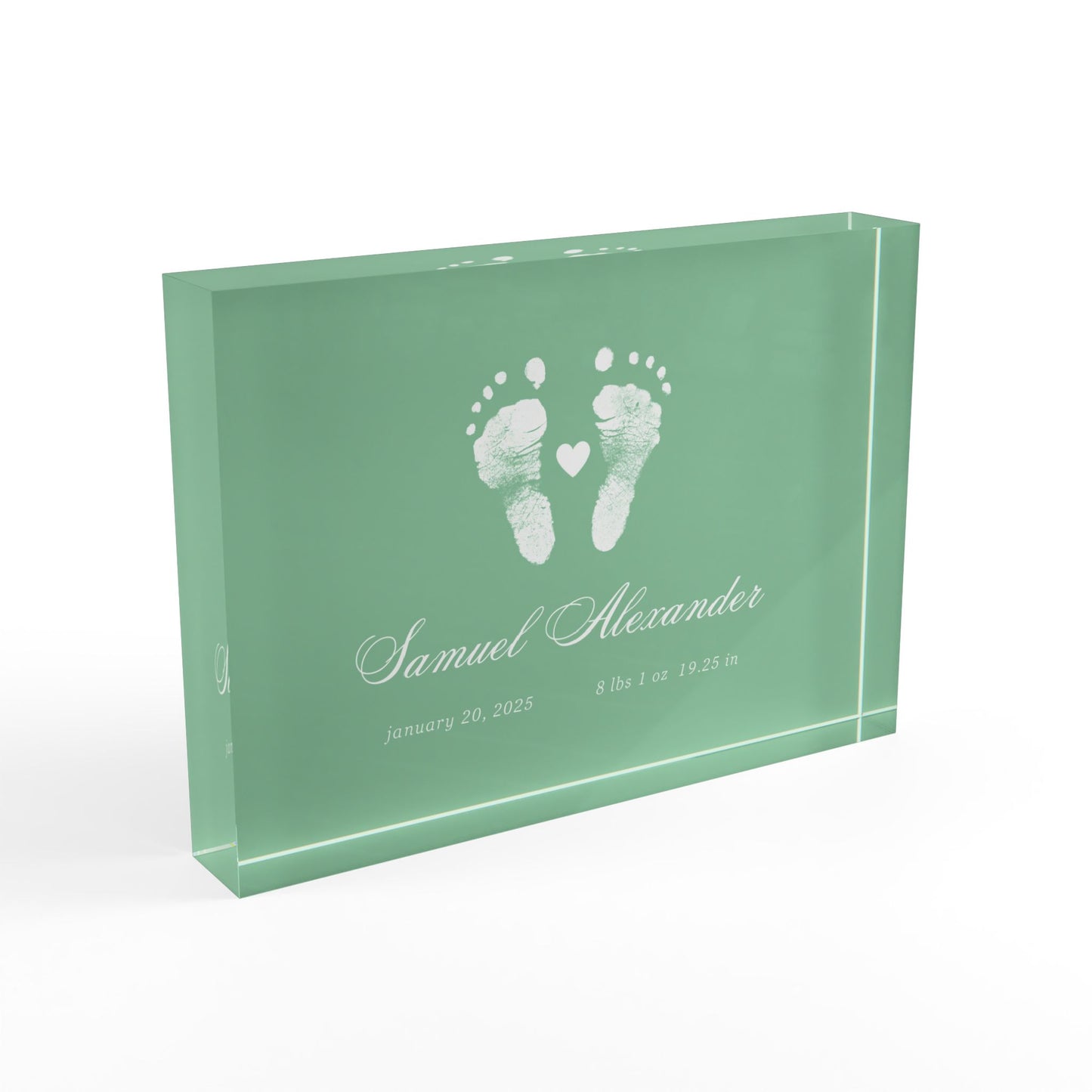Home Decor Acrylic Block - Classic Solid (7 x 5)