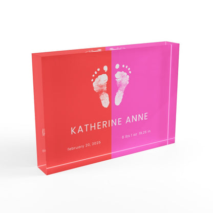 Home Decor Acrylic Block - Color Pop (7 x 5)