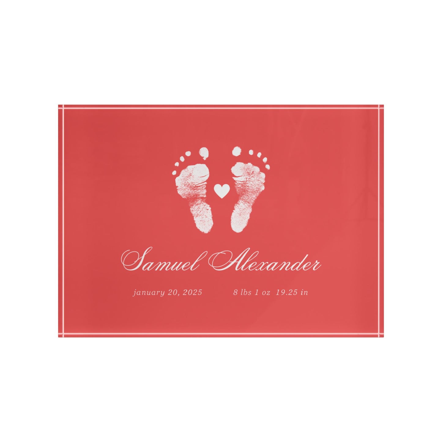 Home Decor Acrylic Block - Classic Solid (7 x 5)