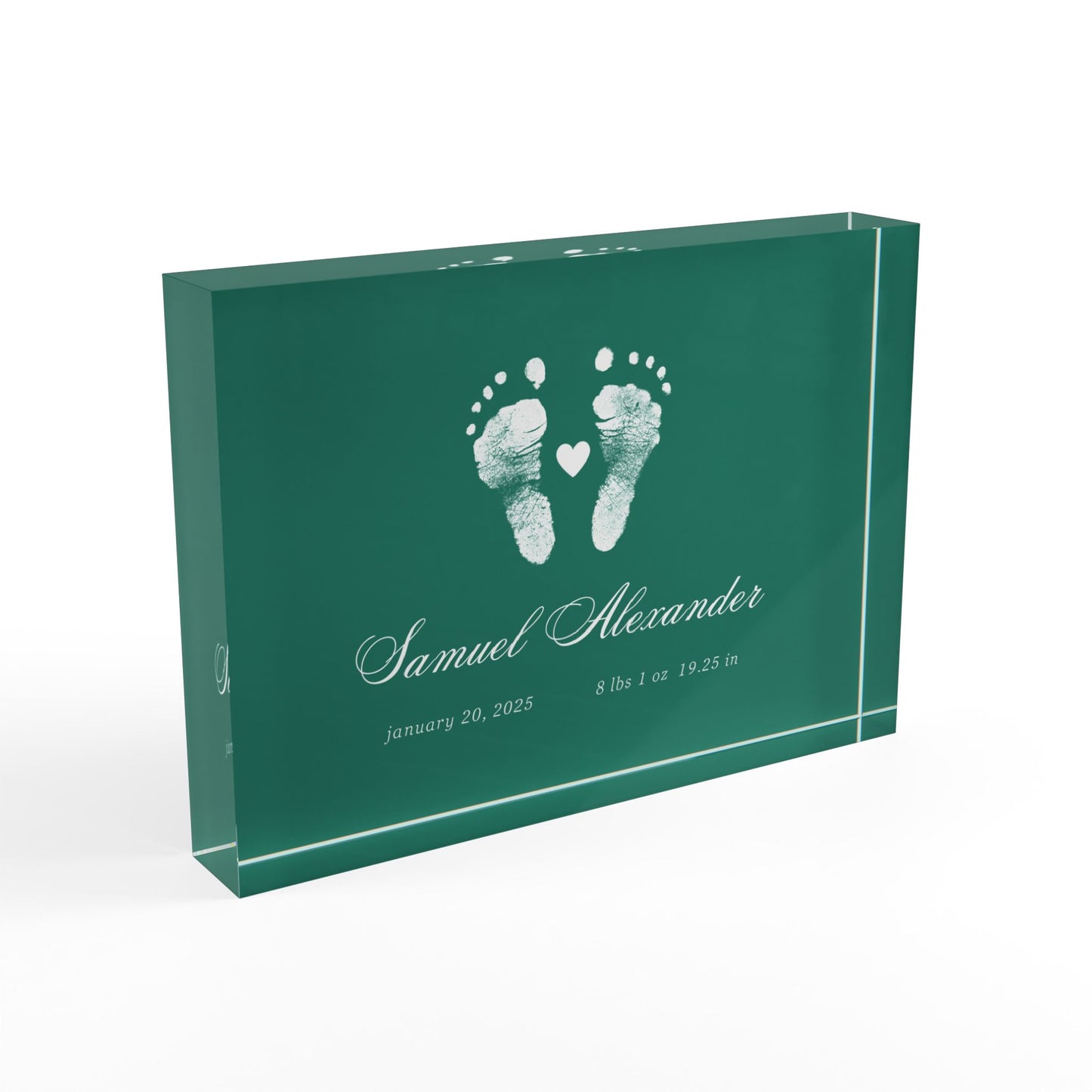 Home Decor Acrylic Block - Classic Solid (7 x 5)