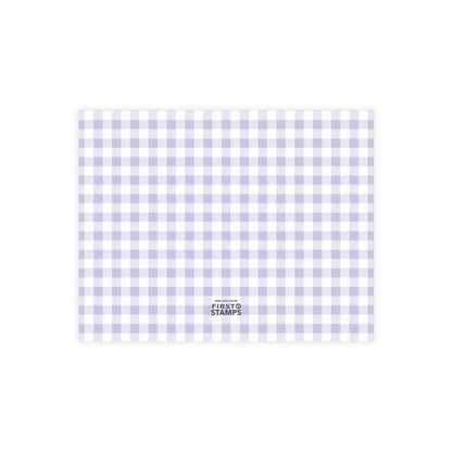 Nursery Stationery - Gingham (5.5 x 4.25)